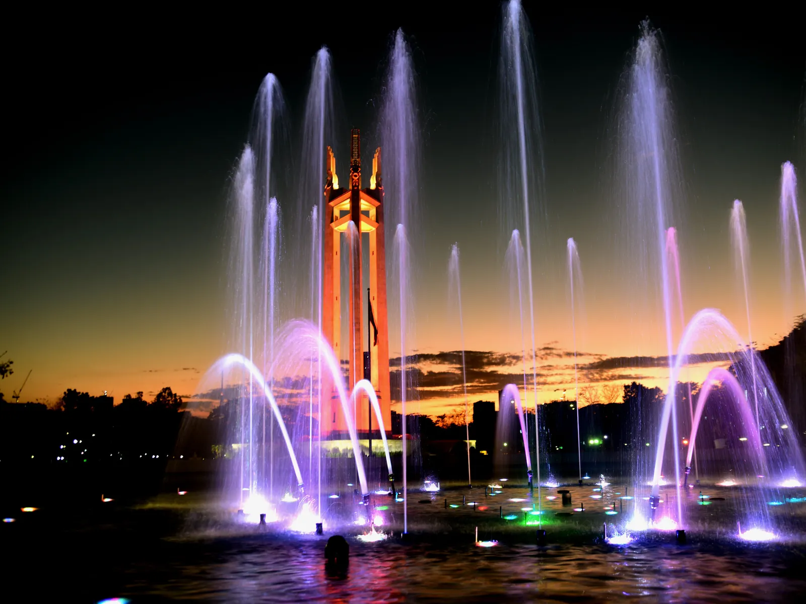 Quezon Memorial Circle and QC Elevated Promenade